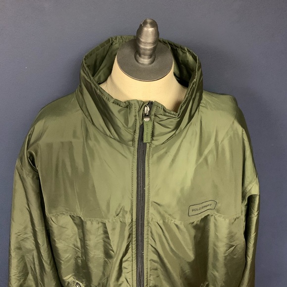 Vintage Polo Sport satin jacket L - Picture 2 of 5